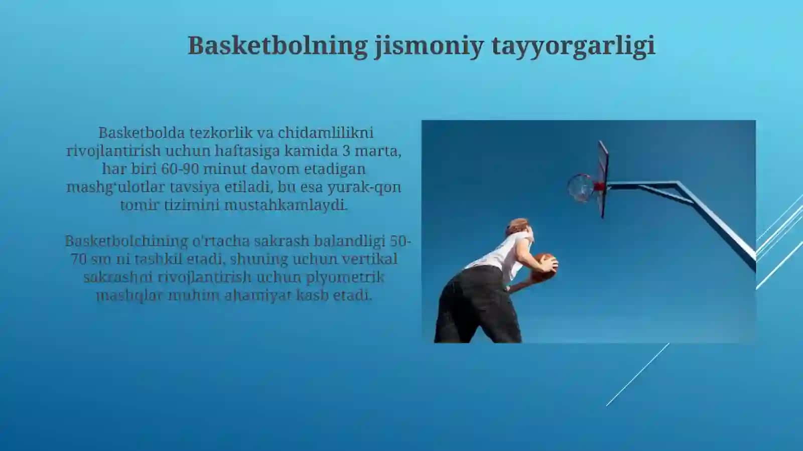 Basketbol va uning tarixi, topni savatga tashlash 3
