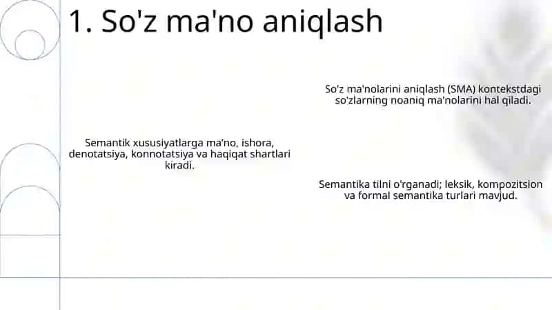 Sema va uning turlari.Sema va uning xususiyatlari 3