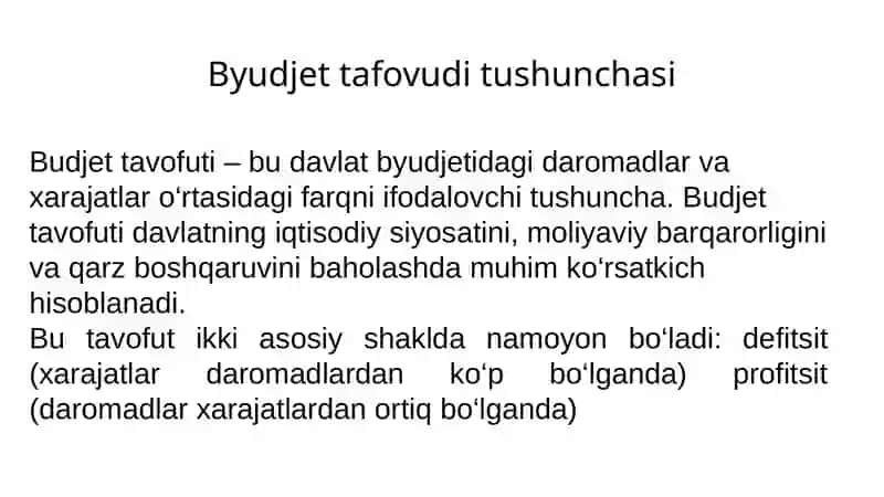 Boshqaruv hisobida tafovud va og'ishlar tahlili 3