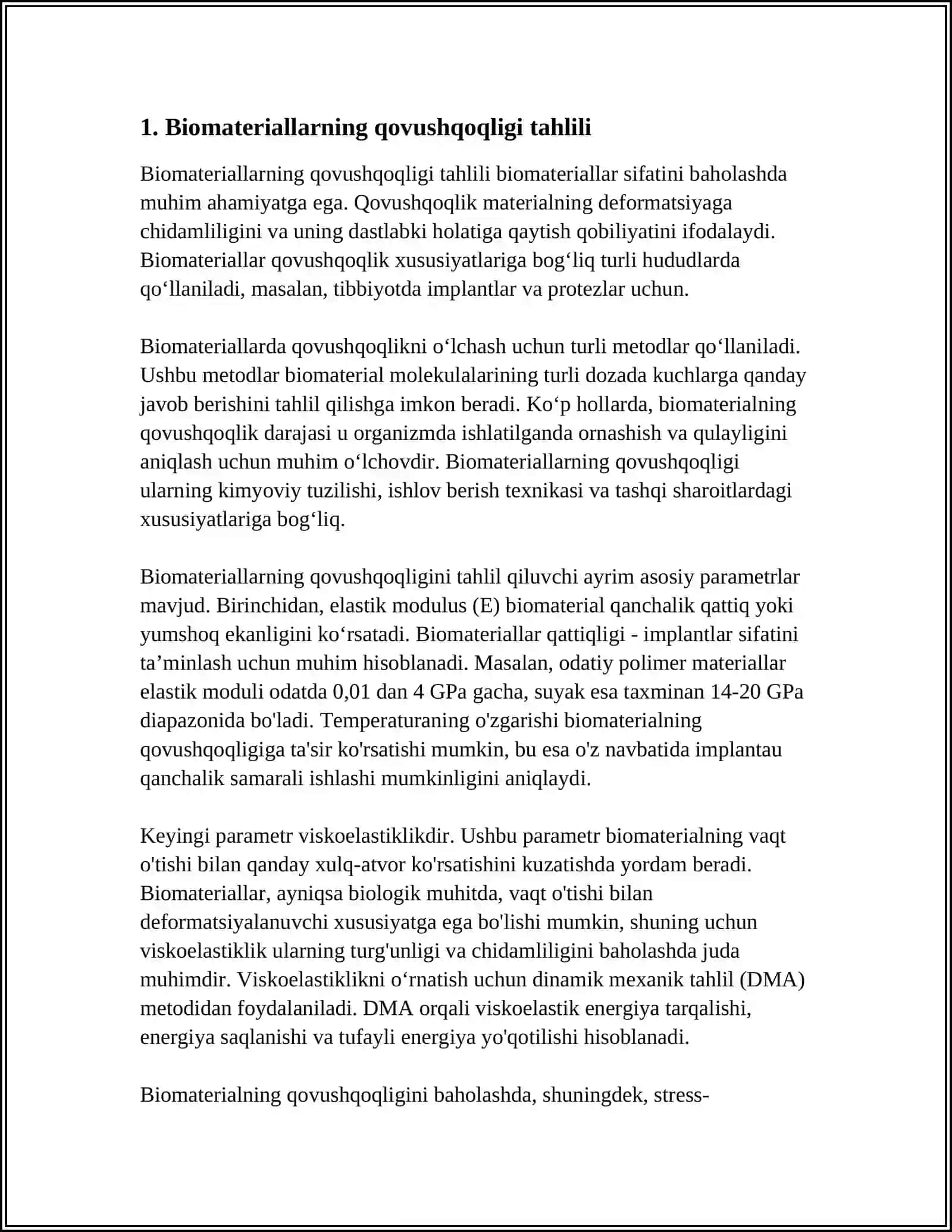 BIOLOGIK SUYUQLIKLARNING QOVUSHQOQLIKI KLINIKADA QOVISHQOQLIKDAN FOYDALANISH 3