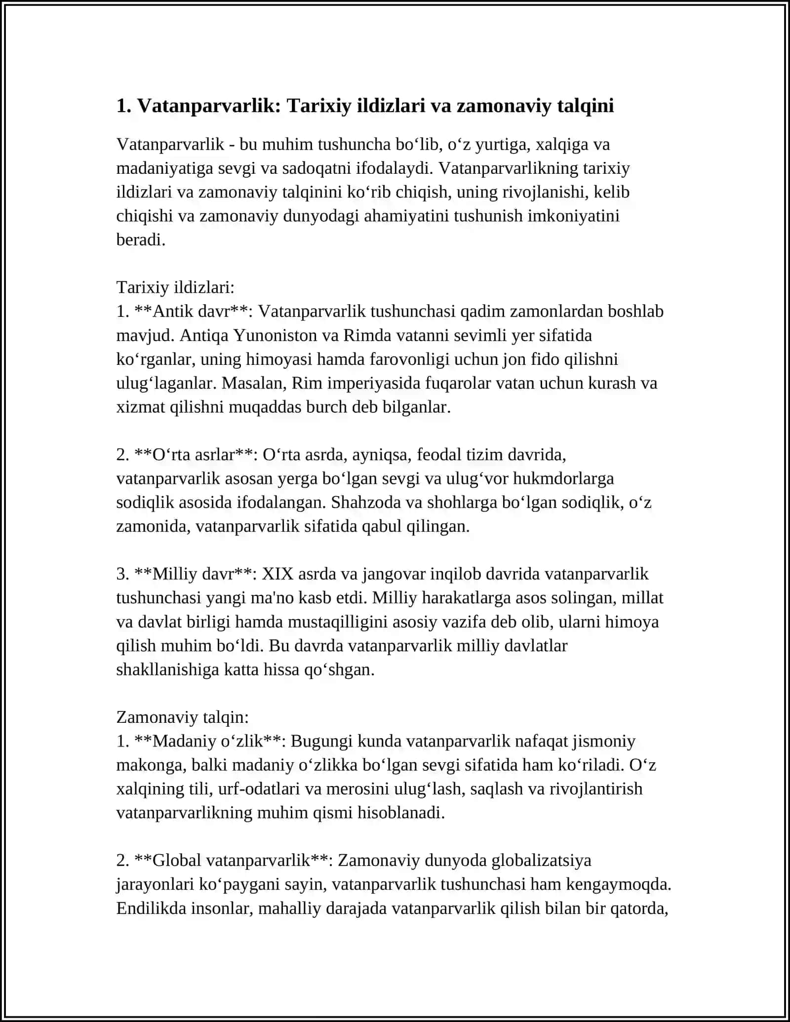 Vatanparvarlik va baynalminallik tarbiyasi 3
