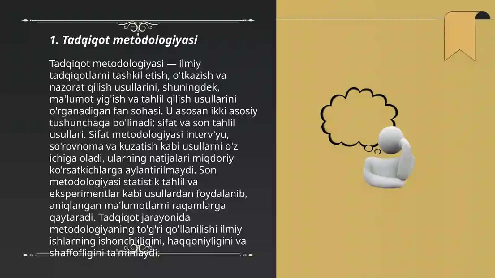 Tadqiqotlarning samaradorligi 3