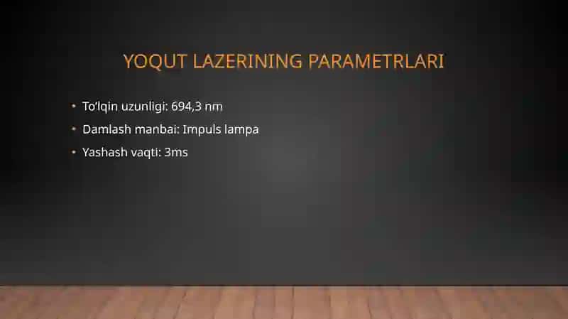 Yoqutlazerining ishlash prinsi 3