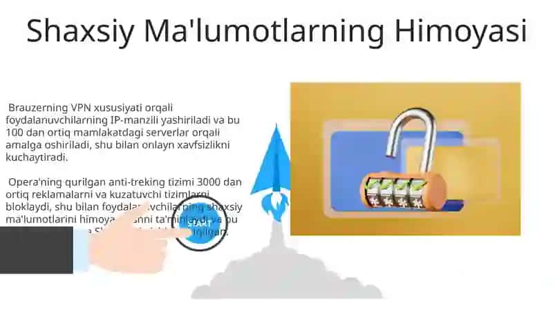 Opera Browser dasturining xavfsizlik tizimi 3