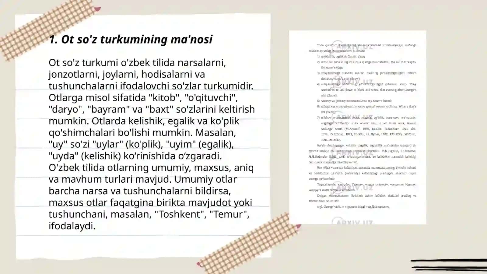 Ot so'z turkumi 3