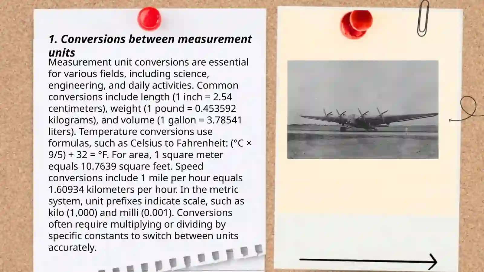The types of conversion 3
