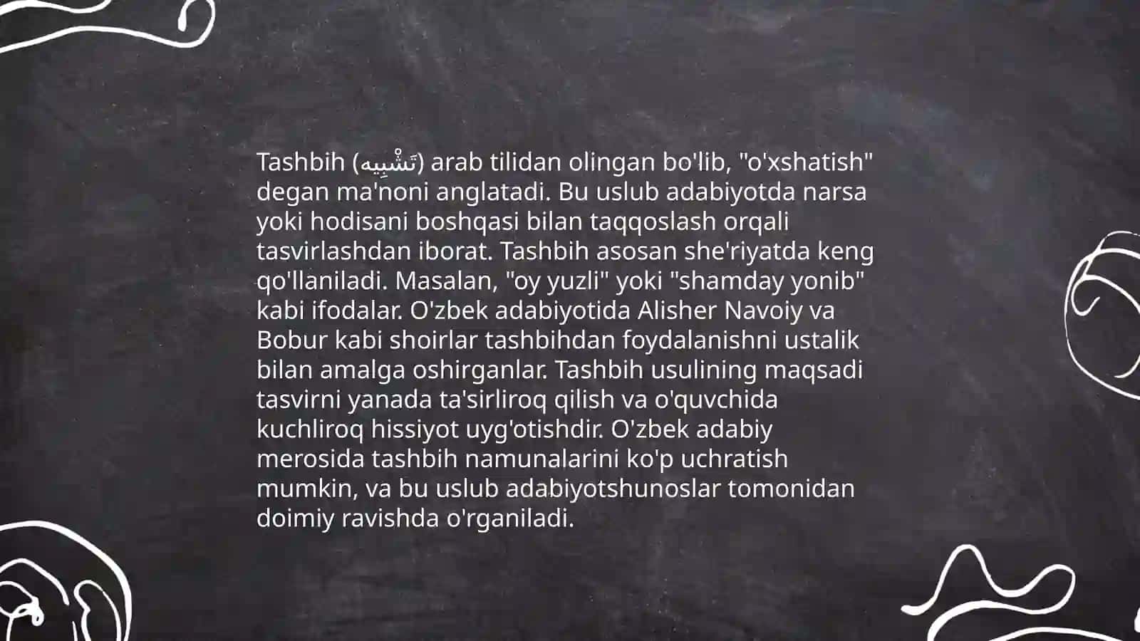 Ma'naviy va lafziy san'atlar by Muzaffarova Gulbahor 3