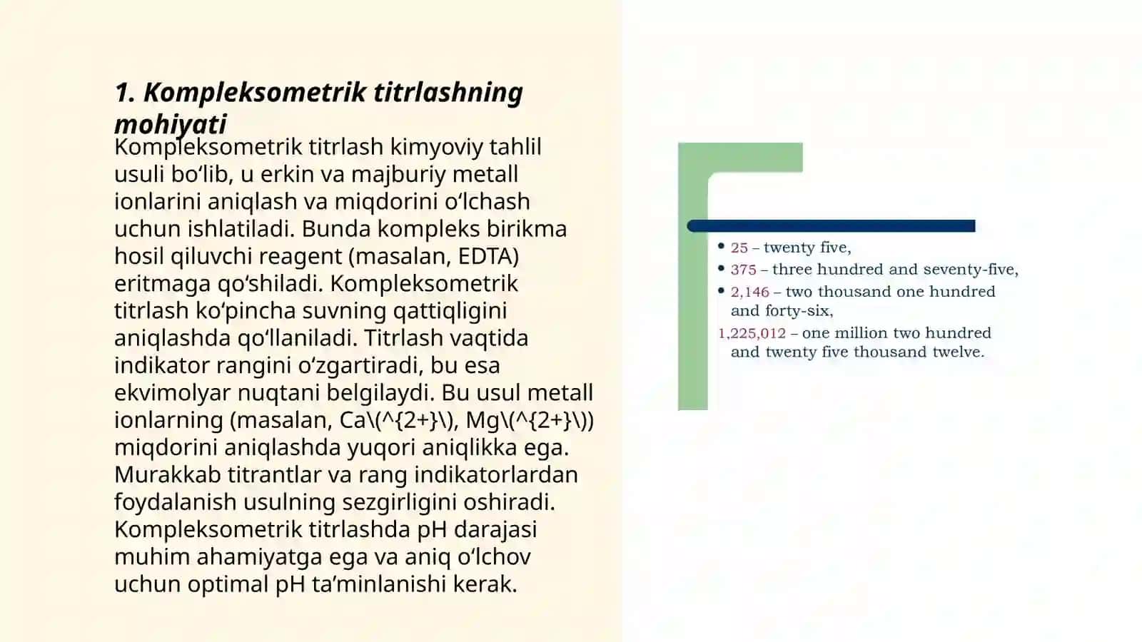 Kompleksometrik titrlashning mohiyati 3