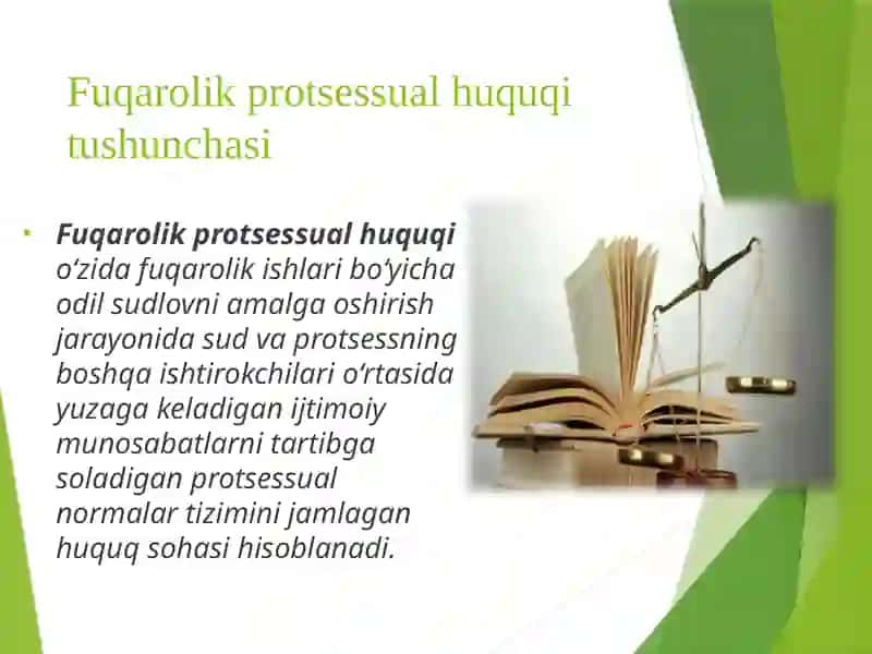 Fuqarolik protsessual huquqi tushunchasi 3