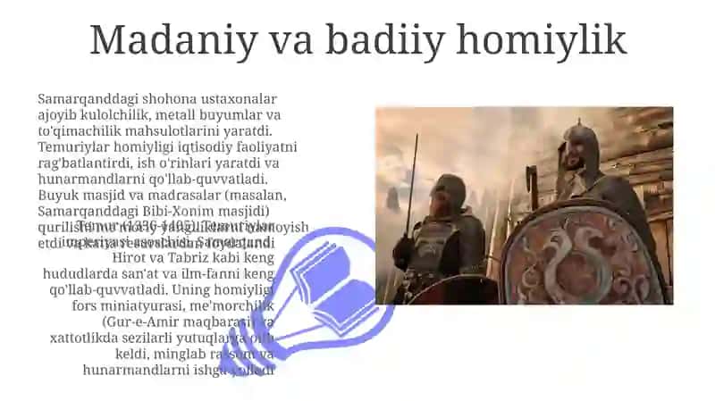 Amir Temur va Temuriylar 3