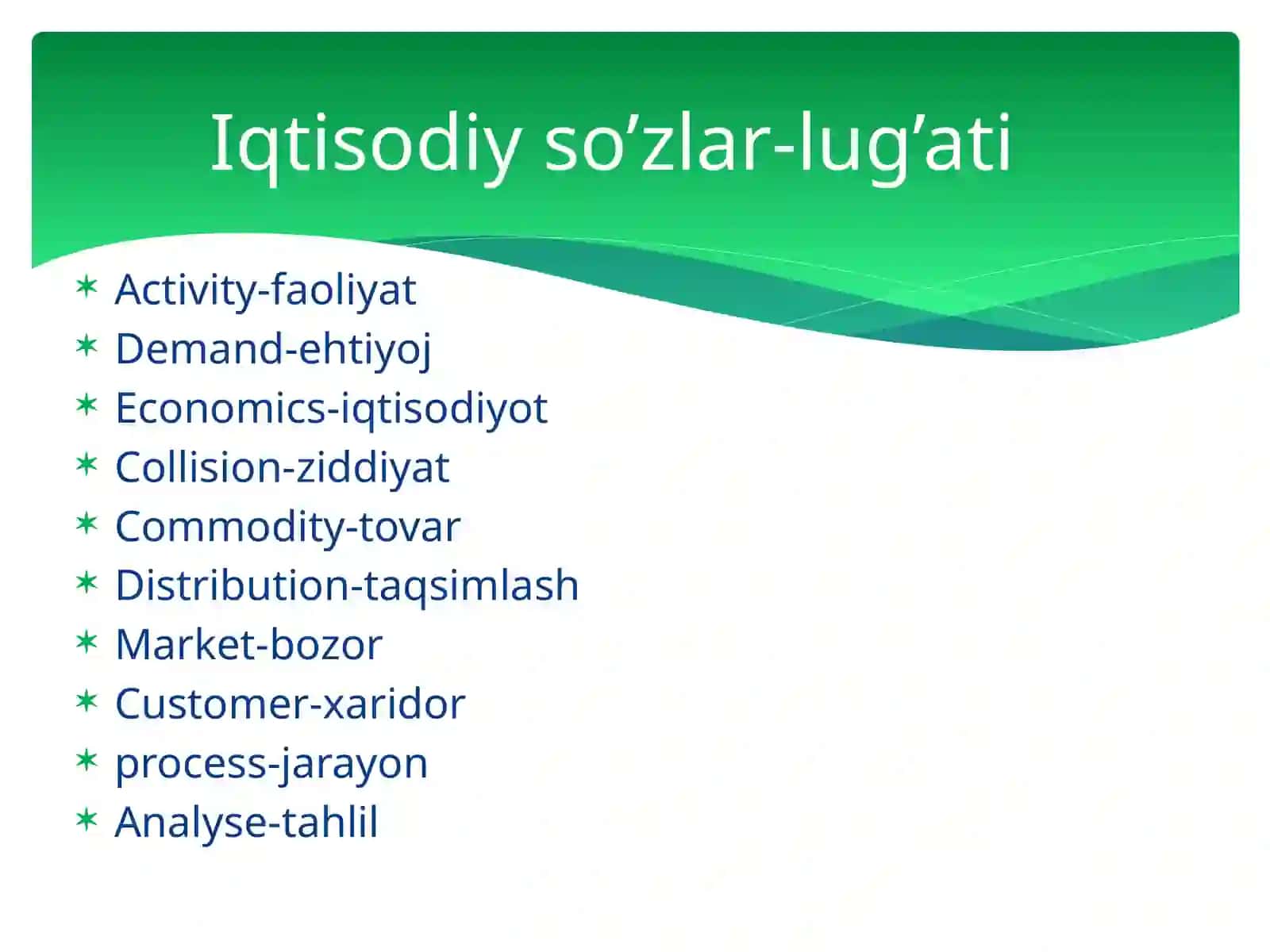 Iqtisodiyot nazariyasi fanining  predmeti va bilish uslubi 3