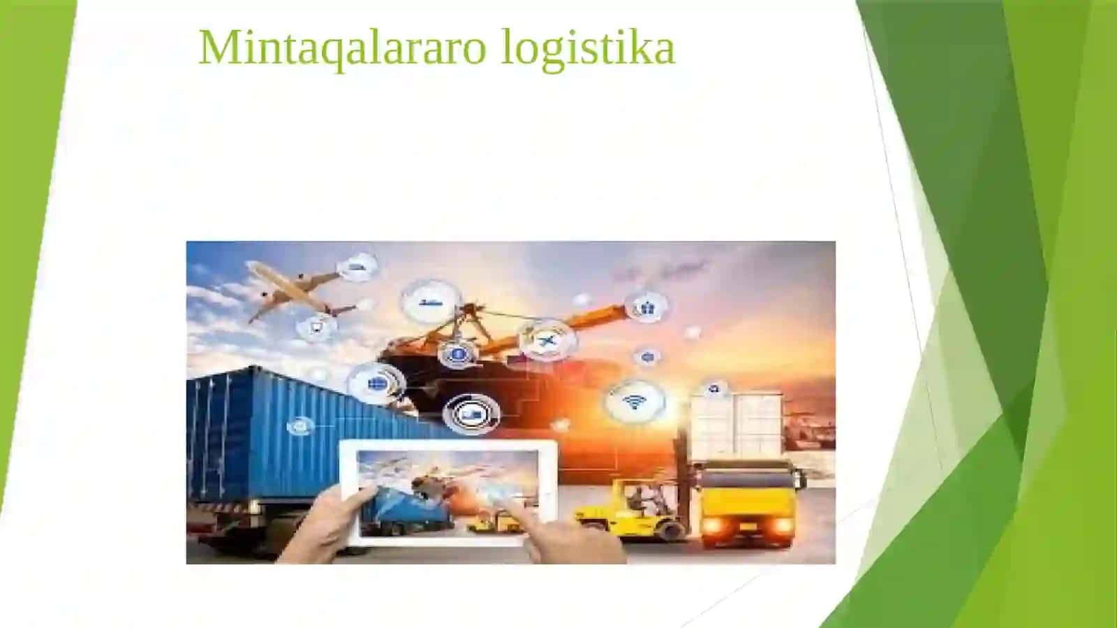 Logistika operatsiyalari 3