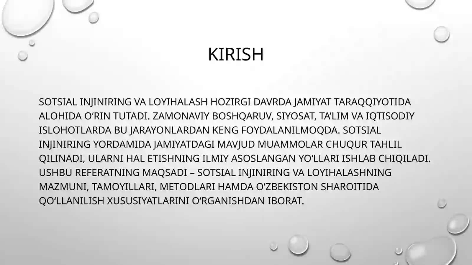 Sotsial injiniring va loyihalashning jamiyat taraqqiyotidagi o‘rni 3