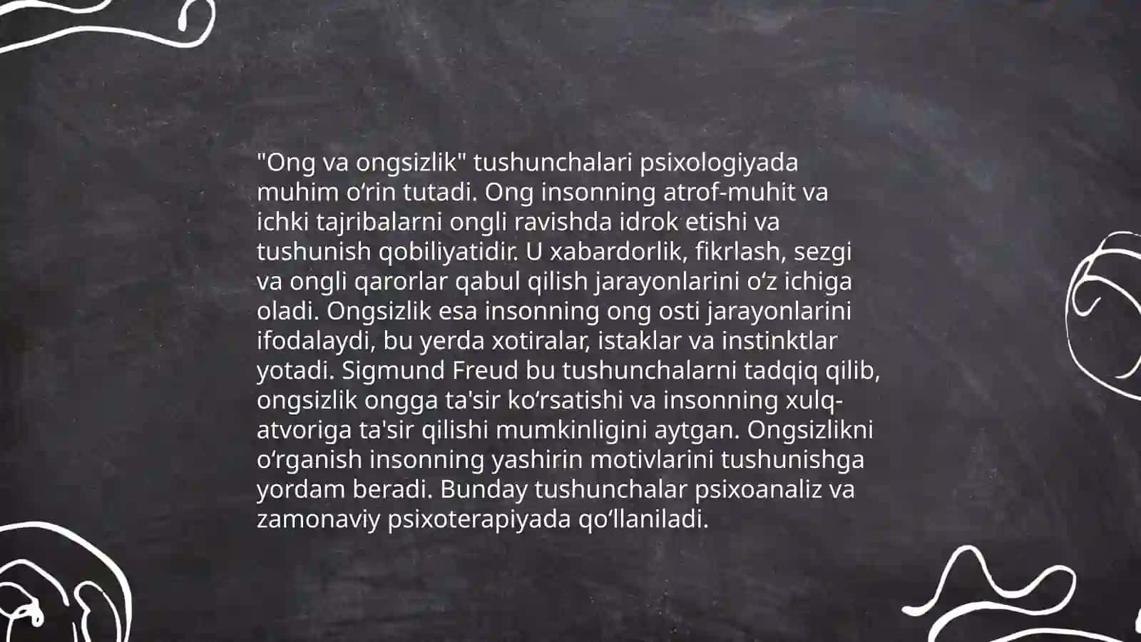 Ong va ongsizlik 3