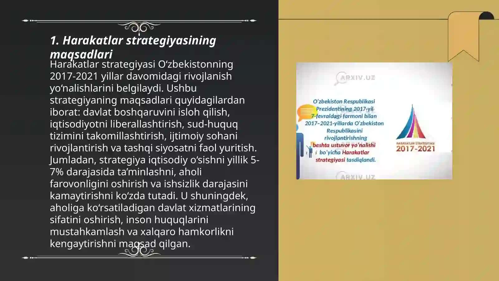 2017-2021-yillari qabul qilingan Harakatlar strategiyasi va uning ahamiyati 3