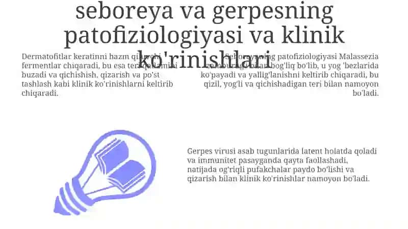 Teri zamburug'li kasalliklari, seboreya va gerpesni davolashda farmatsevtika yordami 3