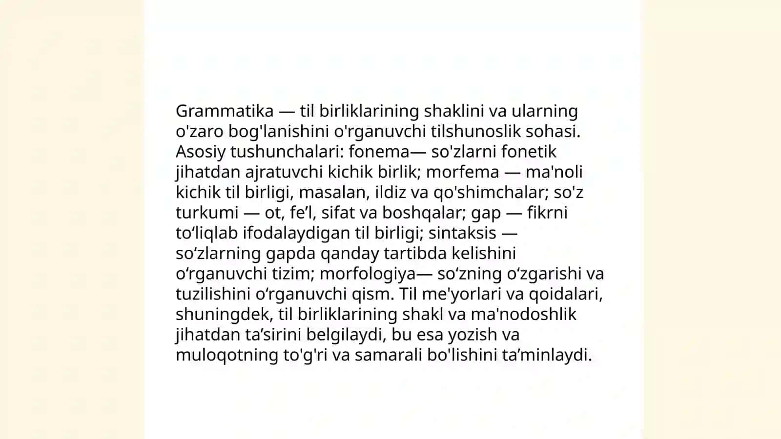 Grammatikani oʻqitish 3