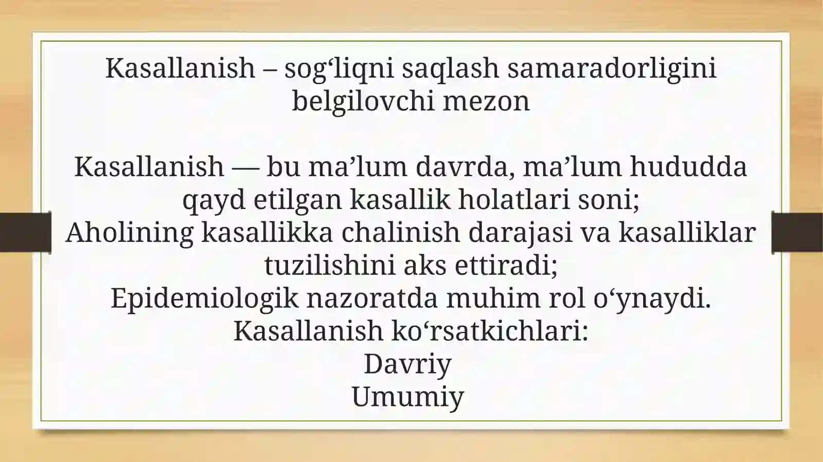 Aholikasallanishlar iko‘rsatkichlari va ularni hisoblash 3