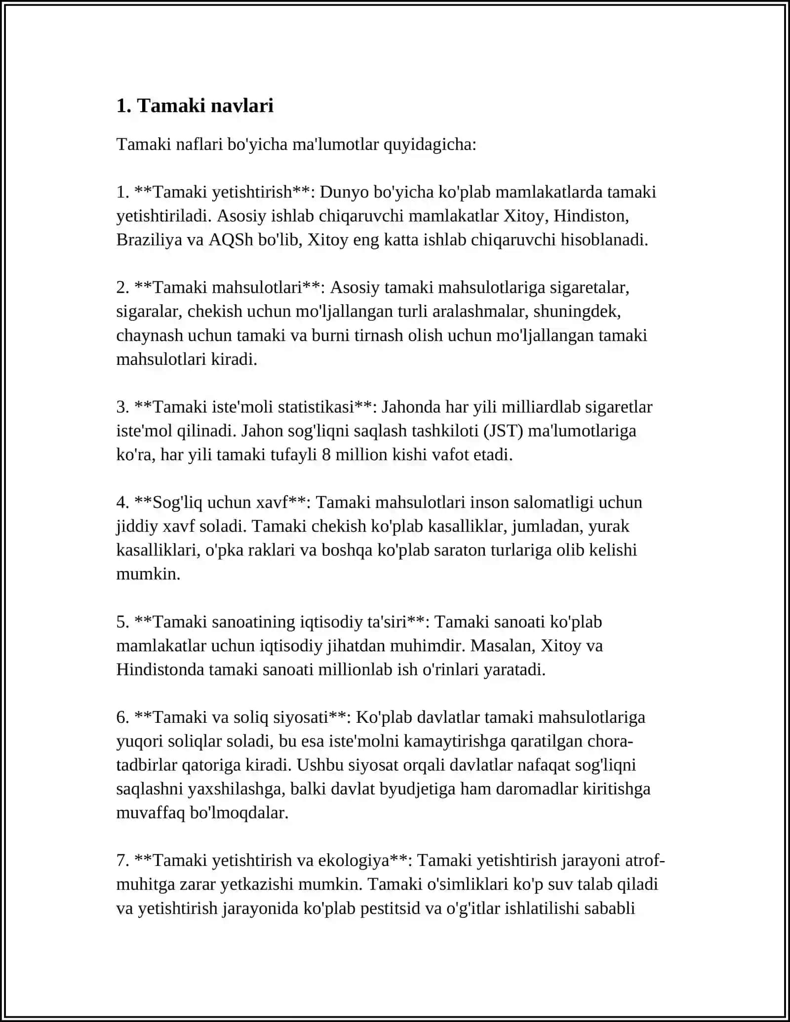 SHISHA SANOATI UCHUN QOʻLLANILADIGAN XOM ASHYOLAR 3