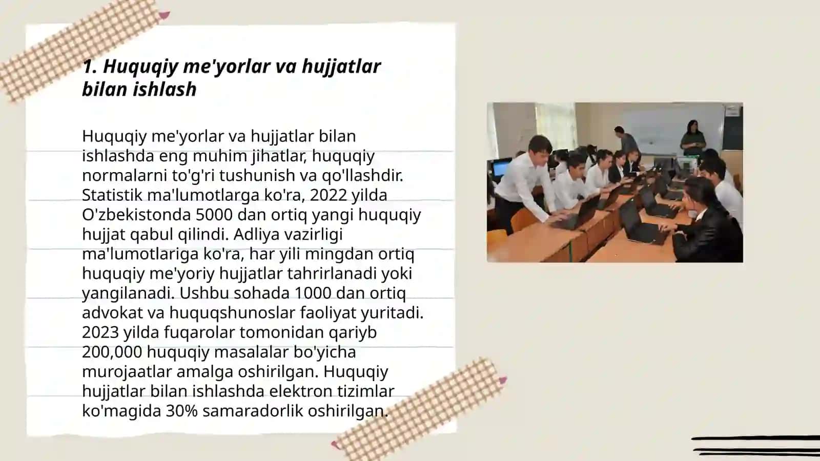 Muassasalarda ish yuritishni tashkil etish texnologiyalari 3