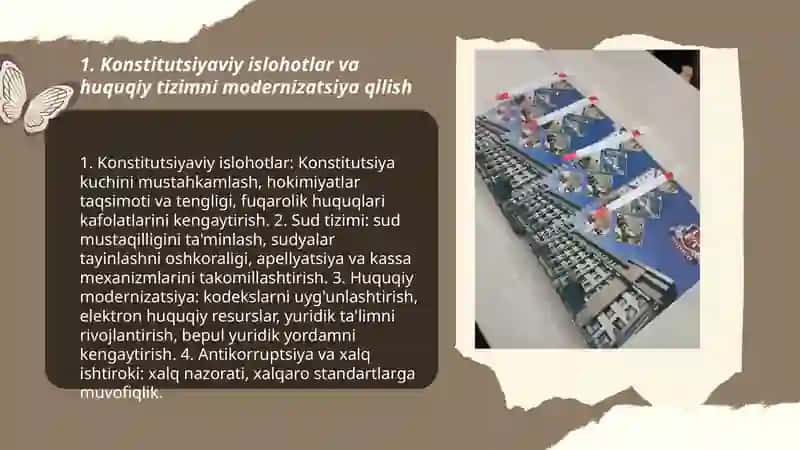 Konstitutsiyaviy islohotlar va huquqiy tizimni modernizatsiya qilish 3