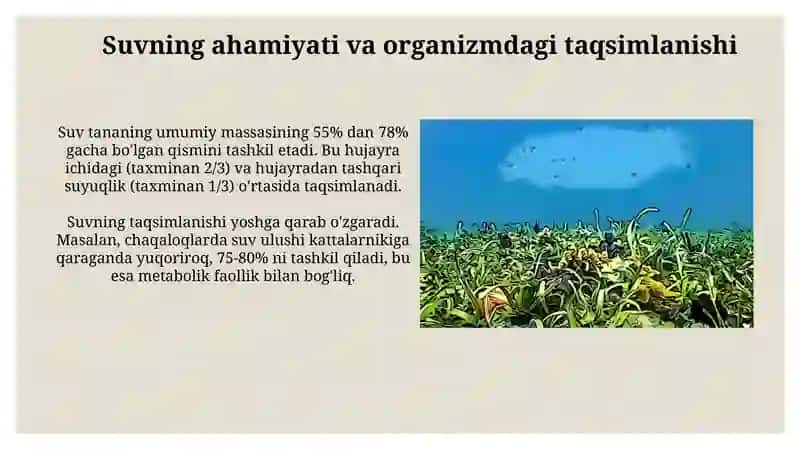Organizmning suv-dispers sistemasi 3