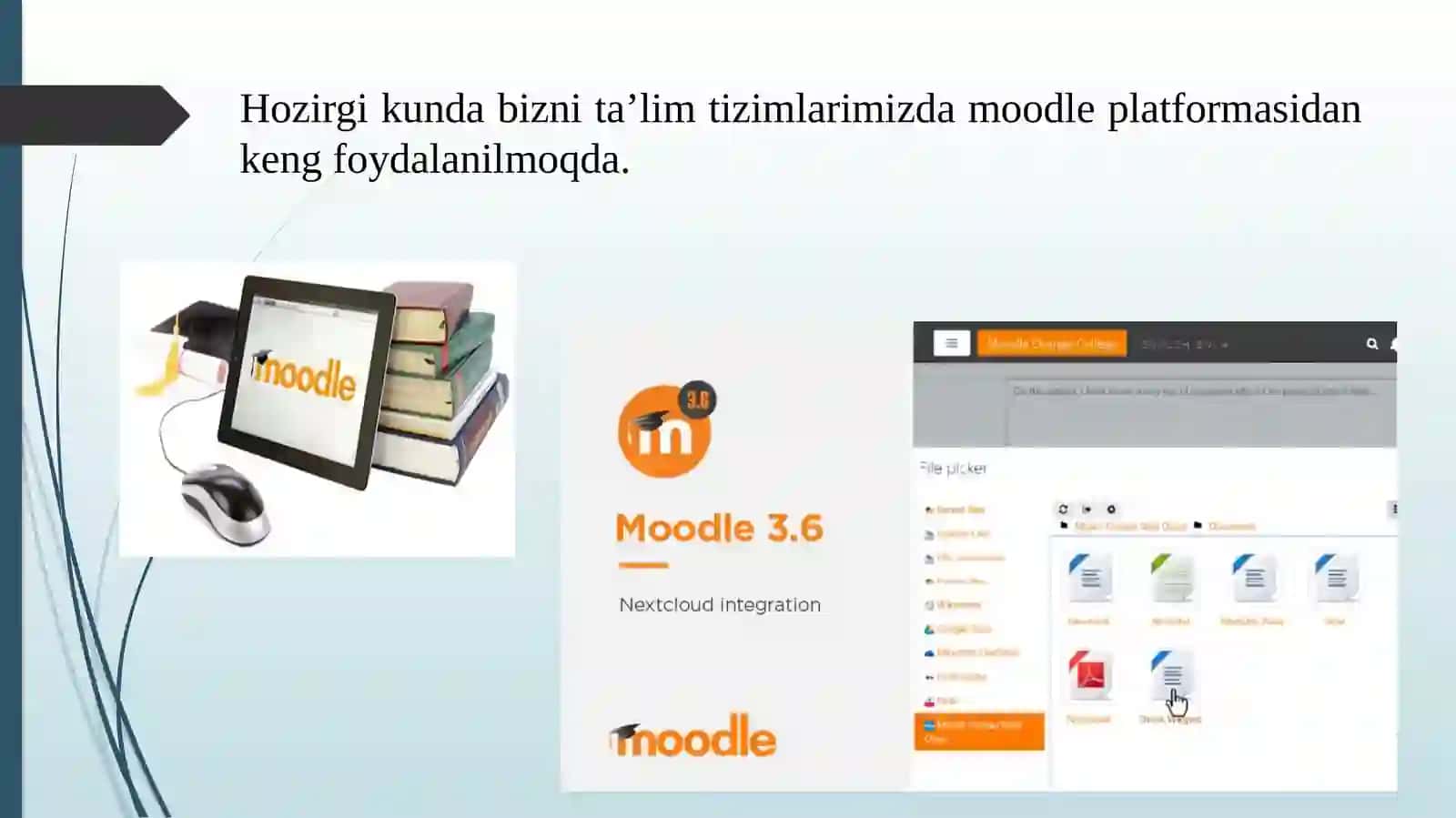 Moodle o'quv platformasi 3