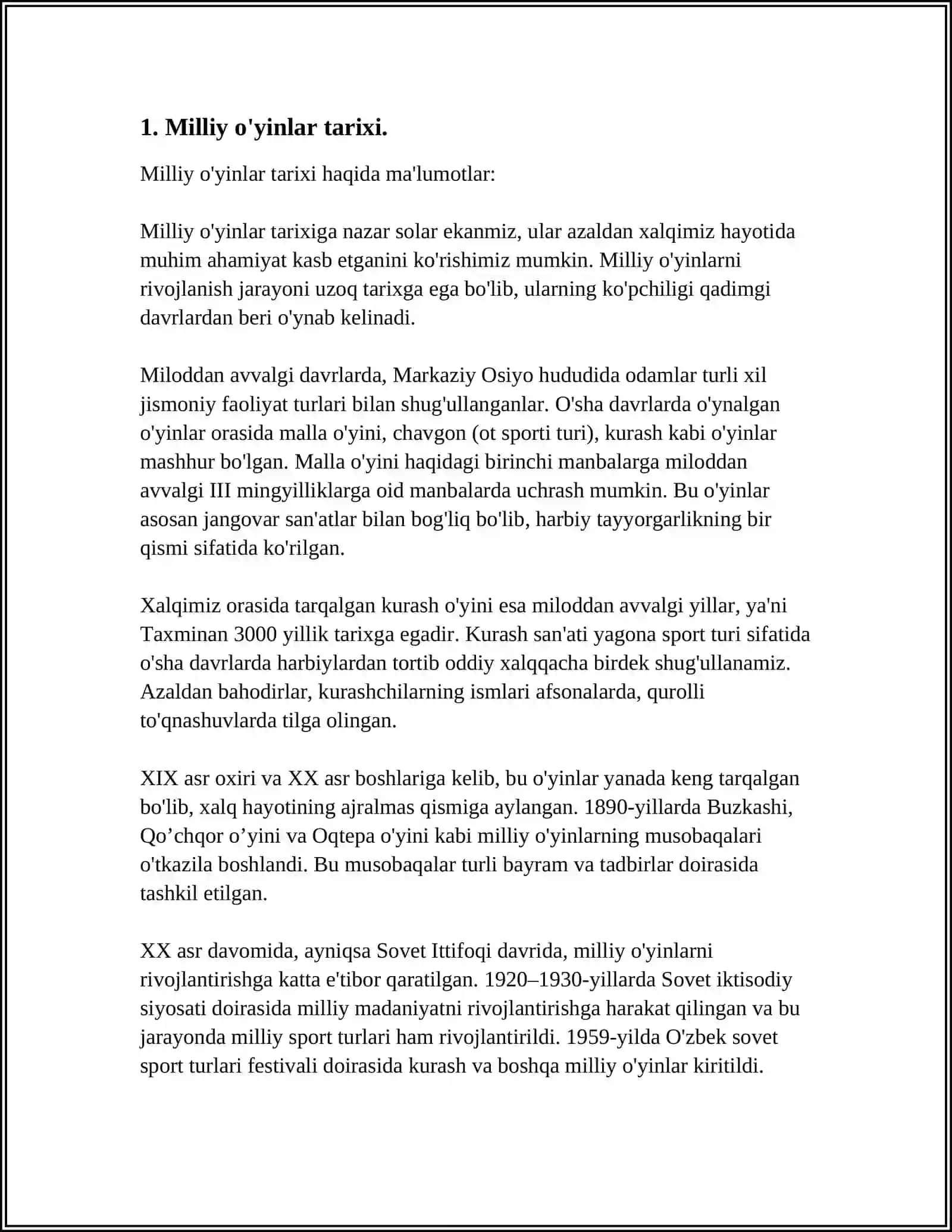 MILLIY HARAKTLI O'YINLARNI DARSNI ASOSIY QISMIDA MOS HOLDA TANLASH VA TAHLIL QILISH 3