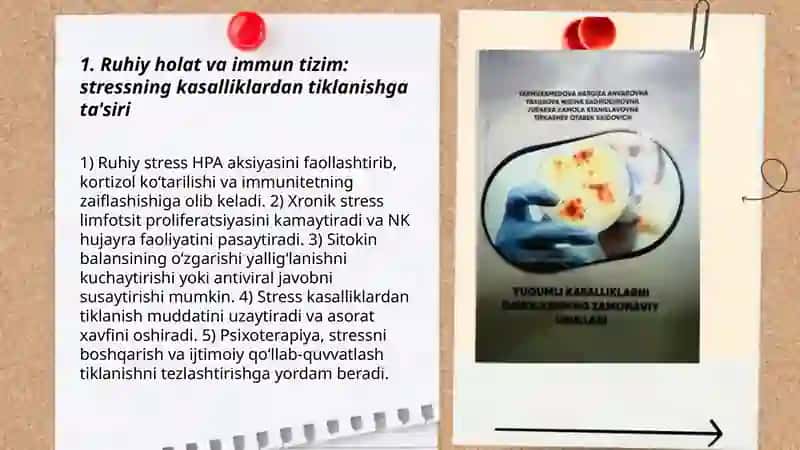 Inson ruhiyatining kasalliklarni davolashga taʼsiri MATLABXONOVA LAYLO 3