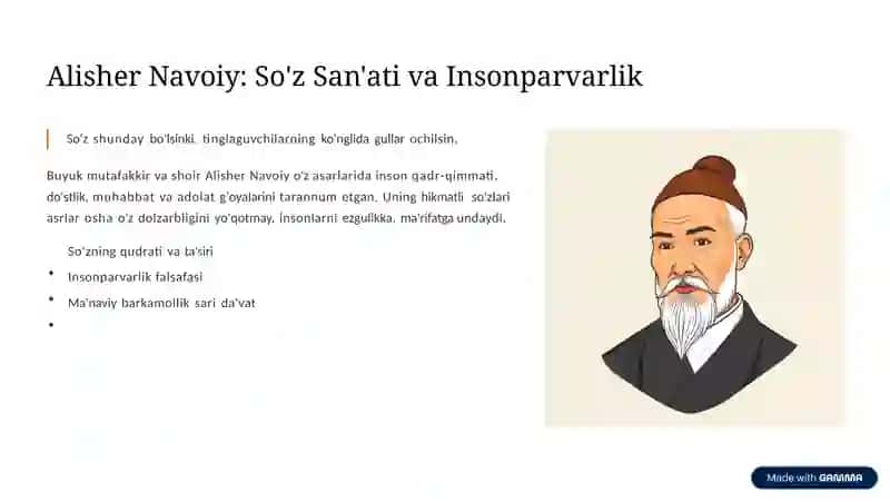 O'zbek Milliy Yozuvchilari va Donishmandlarining Hikmatli So'zlari 3