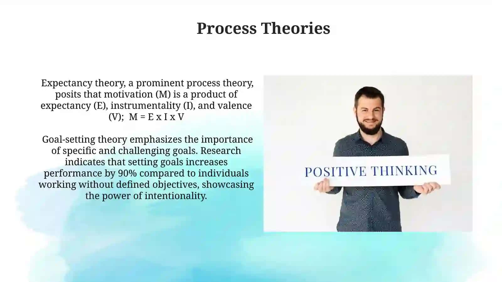 Introduction to the theory of motivation 3