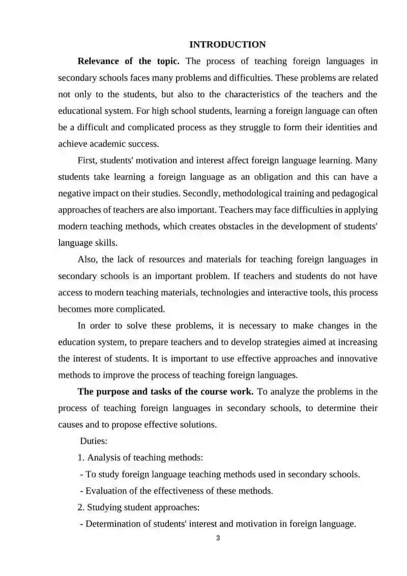 Challenges of Teaching Modern English Language 3