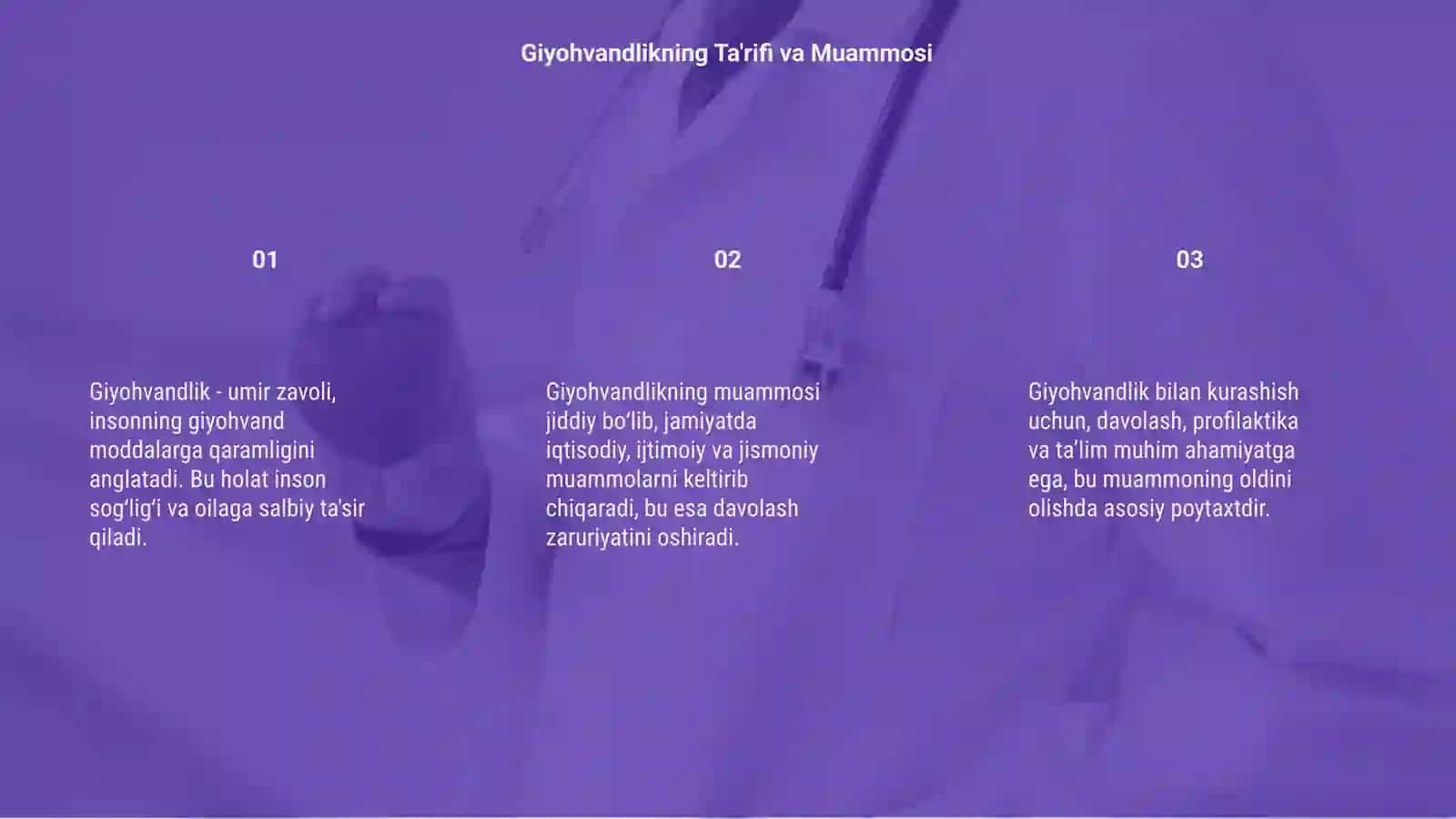 Giyohvandlik - Umir zavoli 3