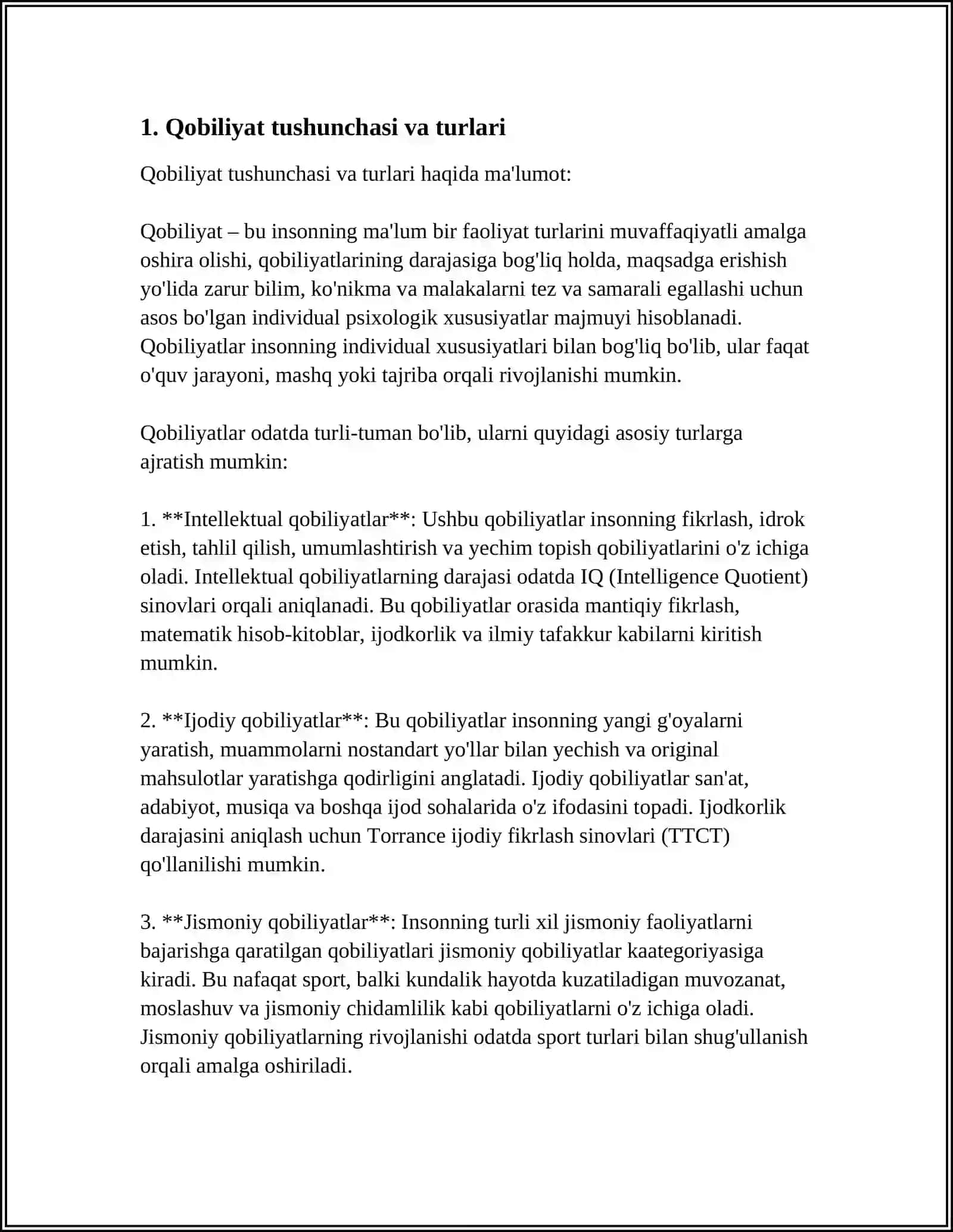 QOBILIYAT 3