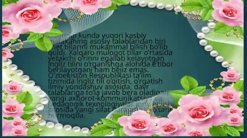 Chet tili bo’yicha yaratilgan o’quv uslubiy majmualarga qo’yilgan asosiy talablar 3