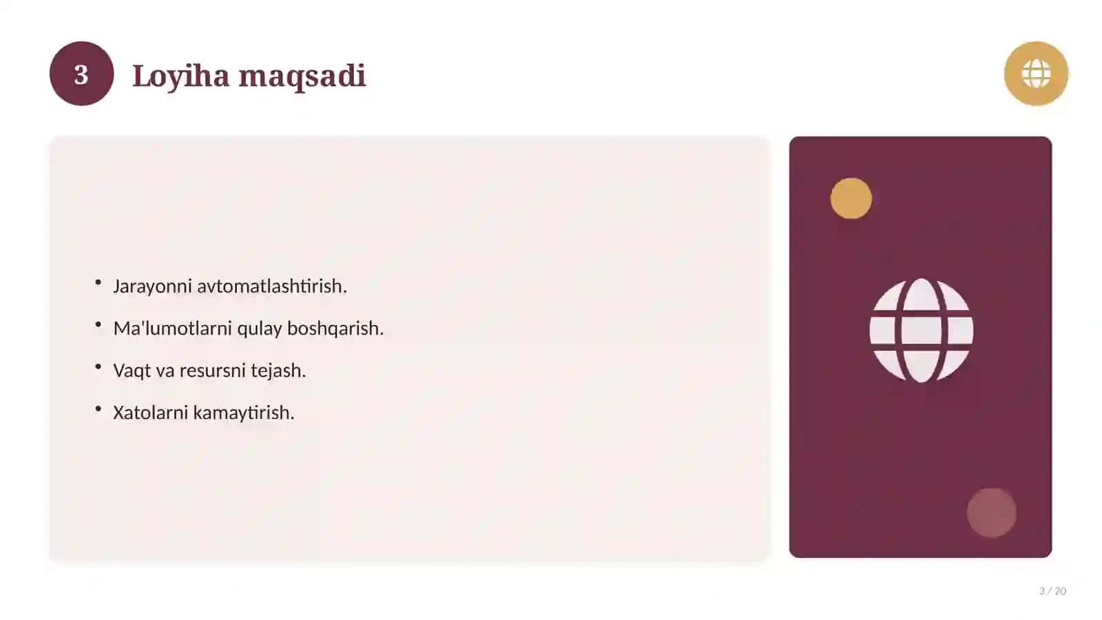 Obyektga yo'naltirilgan dasturlash: nazariy asoslari, an'anaviy yondashuvda (Magistrlik dissertatsiyasi mavzusi) 3