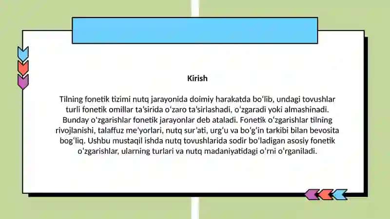 Nutqtovushlarining fonetiko‘zgarishlari 3