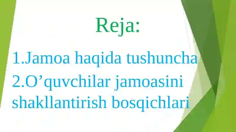 Boshlang‘ich sinflarda o‘quvchilar jamoasini shakllantirish bosqichlari 3