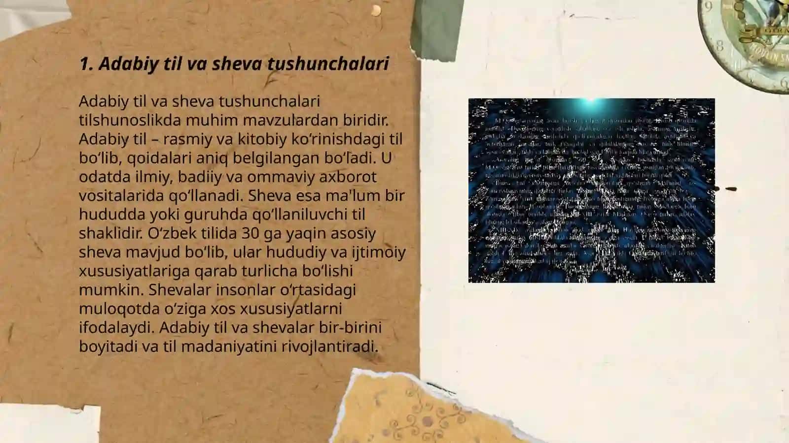 Adabiy til va sheva tushunchalari 3