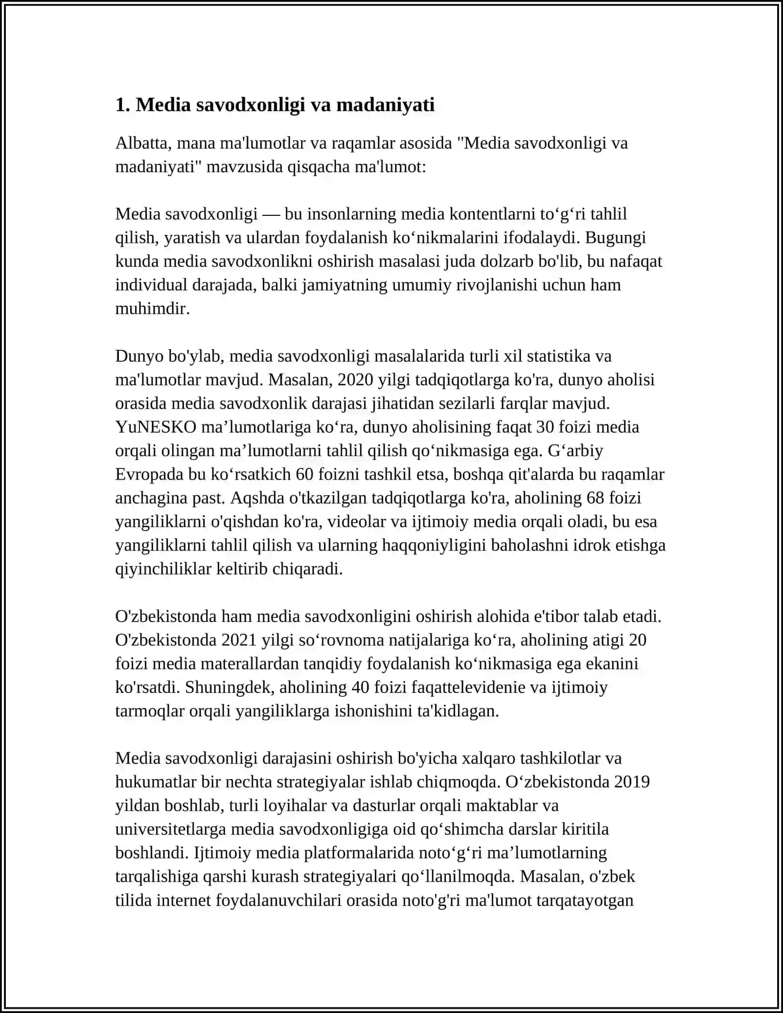 MEDIA MADANIYAT VA INNOVATION PEDAGOGIKA 3