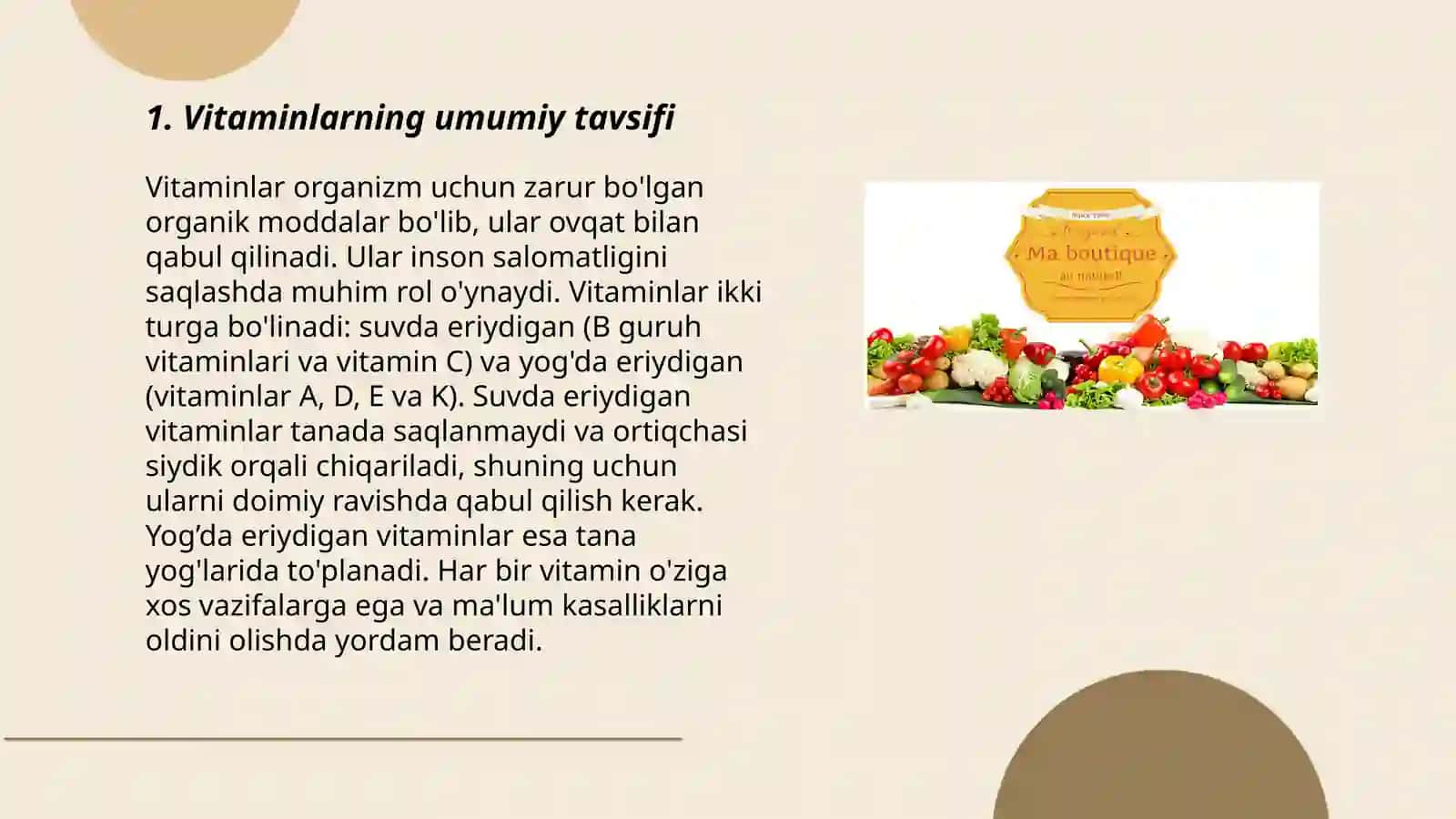 Vitaminlar 3