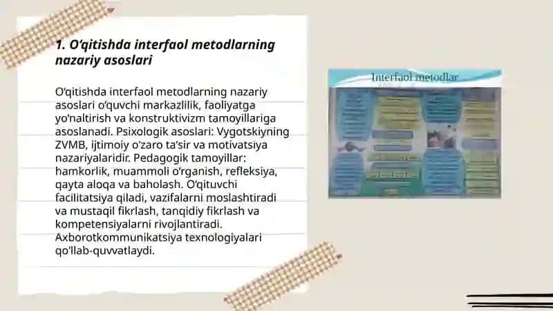 O‘qitishda Interfaol Metodlar 3