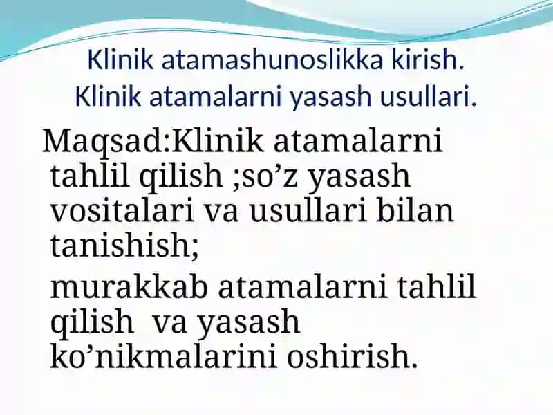 Klinik atamalar 3
