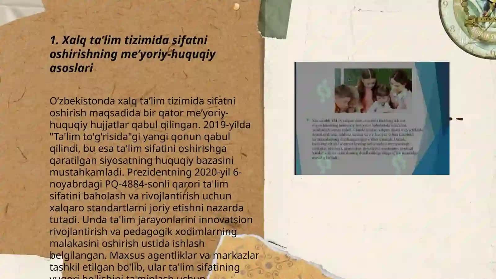 Meyoriy Xalqaro Ta'lim Sifatini Baholash Tadqiqotlari 3