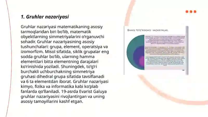 Gruhlar Nazariyasi 3