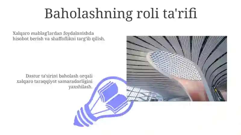 Xalqaro baholash daaturlarining maqsadi 3