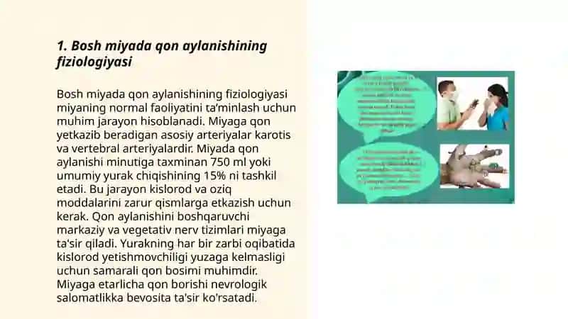Bosh va orqa miyada qon aylanshining buzilishi 3