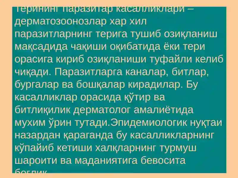 Терининг тузилиши, морфологик элементлари 3