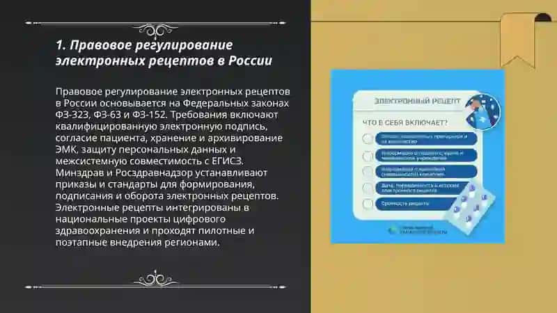 Электронные рецепты и их внедрение 3