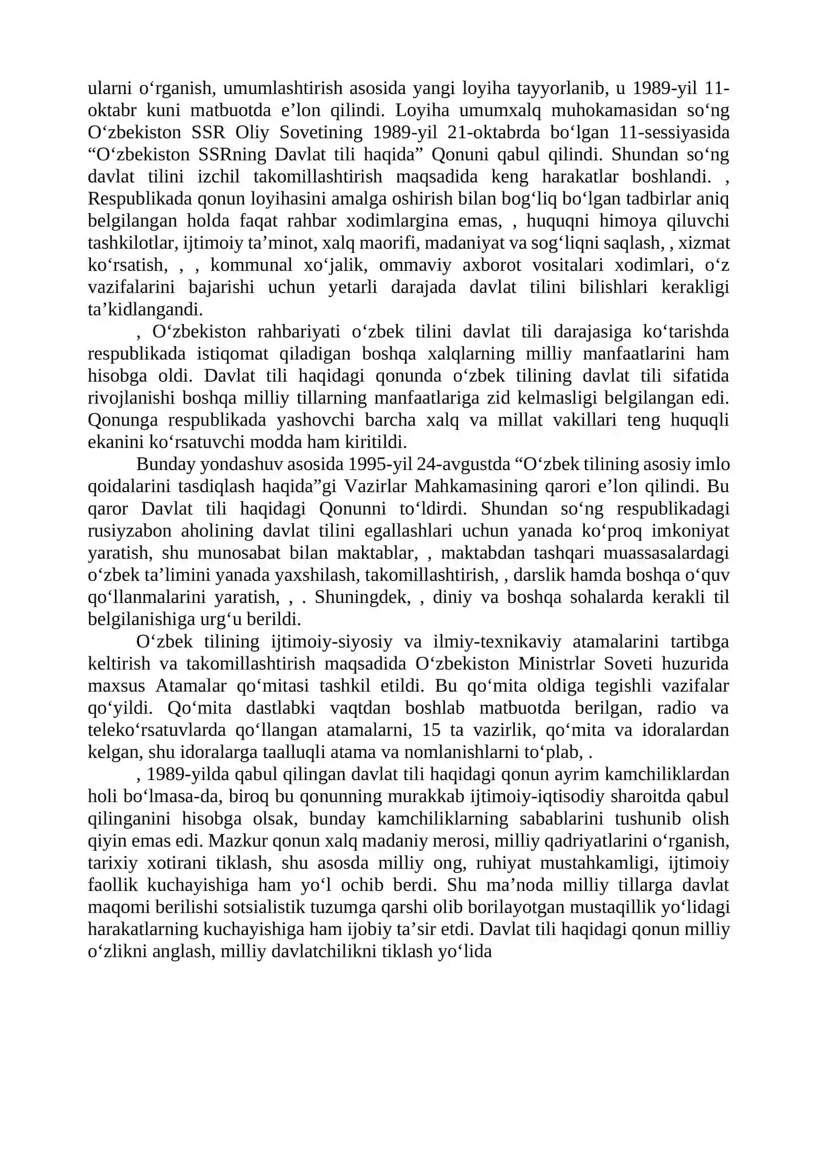 MUSTAQIL O‘ZBEKISTON RESPUBLIKASINING TASHKIL TOPISHI VA UNING TARIXIY AHAMIYATI 3